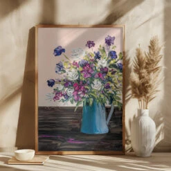 Country Kitchen Master - Square Stretched Canvas, Poster Or Fine Art Print(Country Kitchen Master Square Stretched Canvas Poster Or Fine Art Print)