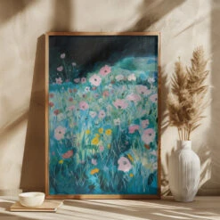 Cosmos 21 - Square Stretched Canvas, Poster Or Fine Art Print(Cosmos 21 Square Stretched Canvas Poster Or Fine Art Print)