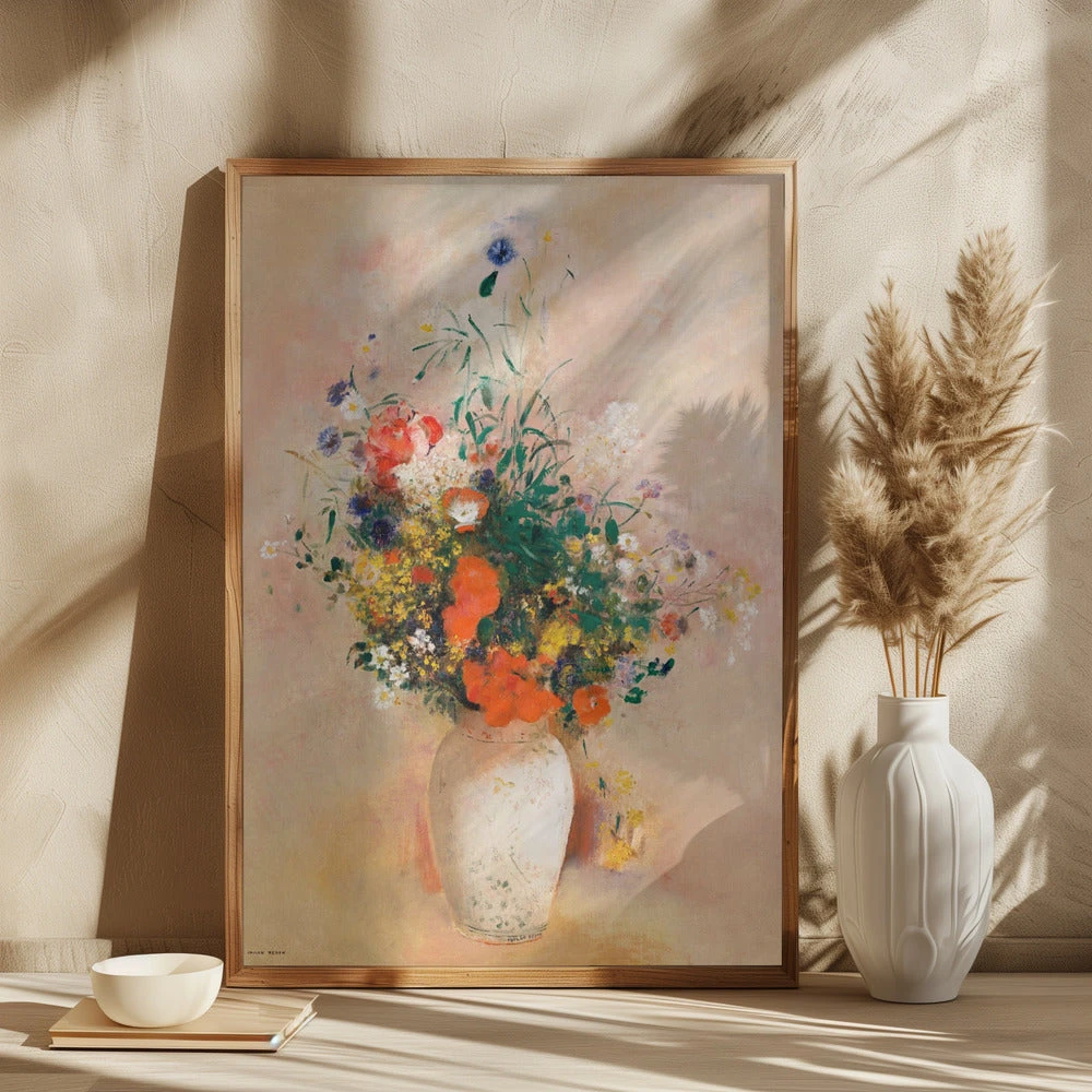 Vase Of Flowers - Square Stretched Canvas, Poster Or Fine Art Print(Vase Of Flowers Square Stretched Canvas Poster Or Fine Art Print) 1 Vase Of Flowers - Square Stretched Canvas, Poster Or Fine Art Print(Vase Of Flowers Square Stretched Canvas Poster Or Fine Art Print)