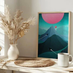 A New Home - Stretched Canvas, Poster Or Fine Art Print(A New Home Stretched Canvas Poster Or Fine Art Print) -Heart Wall Art Store A New Home Stretched Canvas Poster or Fine Art Print I Heart Wall Art 45737066