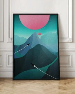 A New Home - Stretched Canvas, Poster Or Fine Art Print(A New Home Stretched Canvas Poster Or Fine Art Print) -Heart Wall Art Store A New Home Stretched Canvas Poster or Fine Art Print I Heart Wall Art 45737118