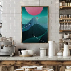 A New Home - Stretched Canvas, Poster Or Fine Art Print(A New Home Stretched Canvas Poster Or Fine Art Print) -Heart Wall Art Store A New Home Stretched Canvas Poster or Fine Art Print I Heart Wall Art 45737265