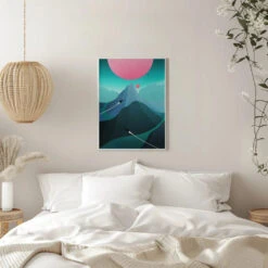 A New Home - Stretched Canvas, Poster Or Fine Art Print(A New Home Stretched Canvas Poster Or Fine Art Print) -Heart Wall Art Store A New Home Stretched Canvas Poster or Fine Art Print I Heart Wall Art 45737612