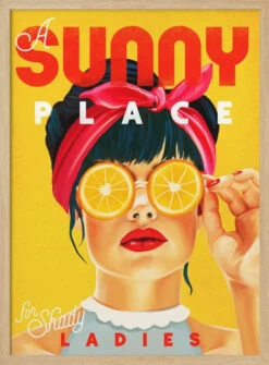 A Sunny Place For Shady Ladies Orange Pinup Art - Stretched Canvas, Poster Or Fine Art Print(A Sunny Place For Shady Ladies Orange Pinup Art Stretched Canvas Poster Or Fine Art Print) 14 A Sunny Place For Shady Ladies Orange Pinup Art - Stretched Canvas, Poster Or Fine Art Print(A Sunny Place For Shady Ladies Orange Pinup Art Stretched Canvas Poster Or Fine Art Print) -Heart Wall Art Store A Sunny Place For Shady Ladies Orange Pinup Art Stretched Canvas Poster or Fine Art Print I Heart Wall Art 44390492