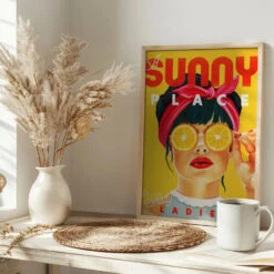 A Sunny Place For Shady Ladies Orange Pinup Art - Stretched Canvas, Poster Or Fine Art Print(A Sunny Place For Shady Ladies Orange Pinup Art Stretched Canvas Poster Or Fine Art Print) 16 A Sunny Place For Shady Ladies Orange Pinup Art - Stretched Canvas, Poster Or Fine Art Print(A Sunny Place For Shady Ladies Orange Pinup Art Stretched Canvas Poster Or Fine Art Print) -Heart Wall Art Store A Sunny Place For Shady Ladies Orange Pinup Art Stretched Canvas Poster or Fine Art Print I Heart Wall Art 44390646