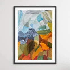 Afternoon Light - Abstract Landscape Yellow Orange Australian Country Print(Afternoon Light Abstract Landscape Yellow Orange Australian Country Print) -Heart Wall Art Store Afternoon Light Abstract Landscape Yellow Orange Australian Country Print I Heart Wall Art Australia 1690443778931