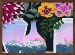 Alpenglow By Sarah Gesek- Stretched Canvas, Poster Or Fine Art Print(Alpenglow Stretched Canvas Poster Or Fine Art Print) -Heart Wall Art Store Alpenglow Stretched Canvas Poster or Fine Art Print I Heart Wall Art 41748272