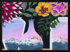 Alpenglow By Sarah Gesek- Stretched Canvas, Poster Or Fine Art Print(Alpenglow Stretched Canvas Poster Or Fine Art Print)