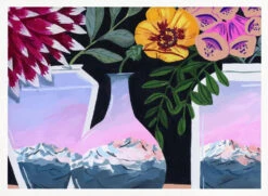 Alpenglow By Sarah Gesek- Stretched Canvas, Poster Or Fine Art Print(Alpenglow Stretched Canvas Poster Or Fine Art Print) -Heart Wall Art Store Alpenglow Stretched Canvas Poster or Fine Art Print I Heart Wall Art 41748531