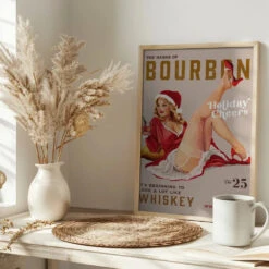 Babes Of Bourbon Vol 25 Holiday Cheer Christmas Pinup - Stretched Canvas, Poster Or Fine Art Print(Babes Of Bourbon Vol 25 Holiday Cheer Christmas Pinup Stretched Canvas Poster Or Fine Art Print) 16 Babes Of Bourbon Vol 25 Holiday Cheer Christmas Pinup - Stretched Canvas, Poster Or Fine Art Print(Babes Of Bourbon Vol 25 Holiday Cheer Christmas Pinup Stretched Canvas Poster Or Fine Art Print) -Heart Wall Art Store Babes of Bourbon Vol 25 Holiday Cheer Christmas Pinup Stretched Canvas Poster or Fine Art Print I Heart Wall Art 44400389