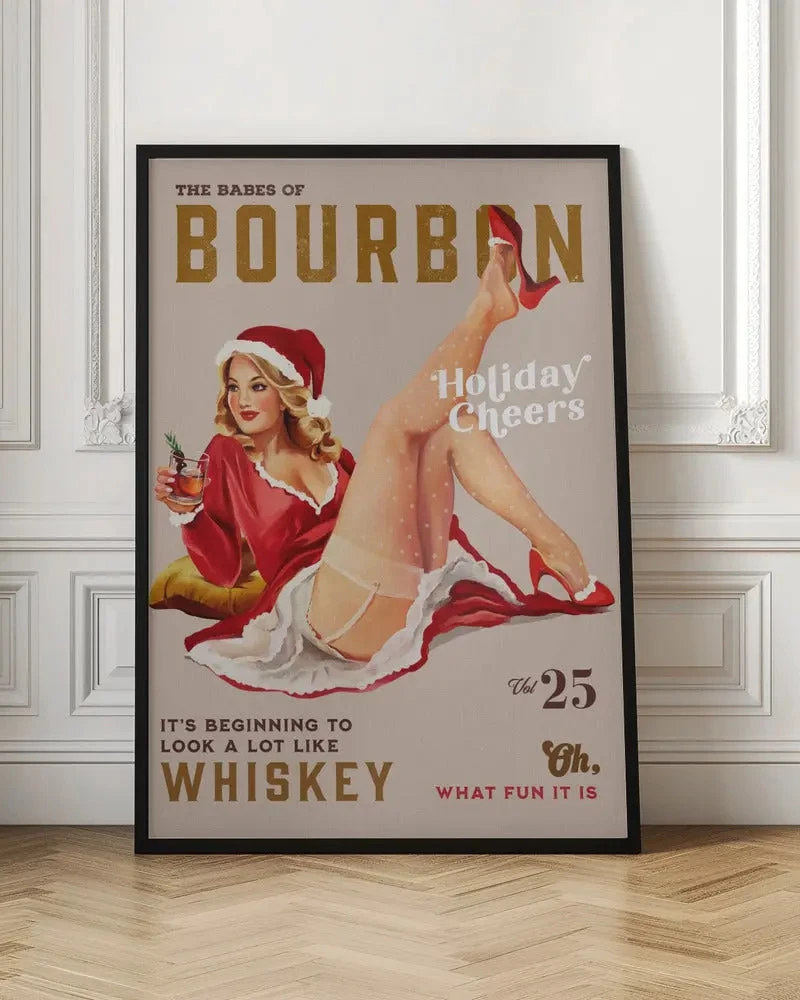 Babes Of Bourbon Vol 25 Holiday Cheer Christmas Pinup - Stretched Canvas, Poster Or Fine Art Print(Babes Of Bourbon Vol 25 Holiday Cheer Christmas Pinup Stretched Canvas Poster Or Fine Art Print) 6 Babes Of Bourbon Vol 25 Holiday Cheer Christmas Pinup - Stretched Canvas, Poster Or Fine Art Print(Babes Of Bourbon Vol 25 Holiday Cheer Christmas Pinup Stretched Canvas Poster Or Fine Art Print) - Image 6