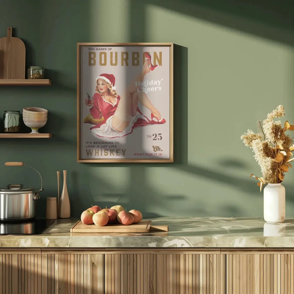 Babes Of Bourbon Vol 25 Holiday Cheer Christmas Pinup - Stretched Canvas, Poster Or Fine Art Print(Babes Of Bourbon Vol 25 Holiday Cheer Christmas Pinup Stretched Canvas Poster Or Fine Art Print) 9 Babes Of Bourbon Vol 25 Holiday Cheer Christmas Pinup - Stretched Canvas, Poster Or Fine Art Print(Babes Of Bourbon Vol 25 Holiday Cheer Christmas Pinup Stretched Canvas Poster Or Fine Art Print) - Image 9