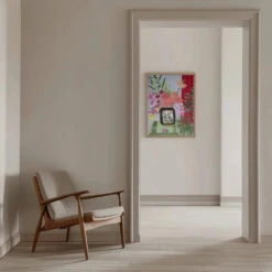 Bird Vase By Sarah Gesek- Stretched Canvas, Poster Or Fine Art Print(Bird Vase Stretched Canvas Poster Or Fine Art Print) -Heart Wall Art Store Bird Vase Stretched Canvas Poster or Fine Art Print I Heart Wall Art 41752910