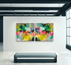 Bright Heart Edition One- Stretched Canvas Canvas Print Or Framed Art Print(Bright Heart Edition One Stretched Canvas Canvas Print Or Framed Art Print 364141438) -Heart Wall Art Store Bright Heart Edition One Stretched Canvas Canvas Print or Framed Art Print I Heart Wall Art Australia 36394193