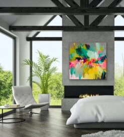 Bright Heart Edition One- Stretched Canvas Canvas Print Or Framed Art Print(Bright Heart Edition One Stretched Canvas Canvas Print Or Framed Art Print 364141438) -Heart Wall Art Store Bright Heart Edition One Stretched Canvas Canvas Print or Framed Art Print I Heart Wall Art Australia 36394421