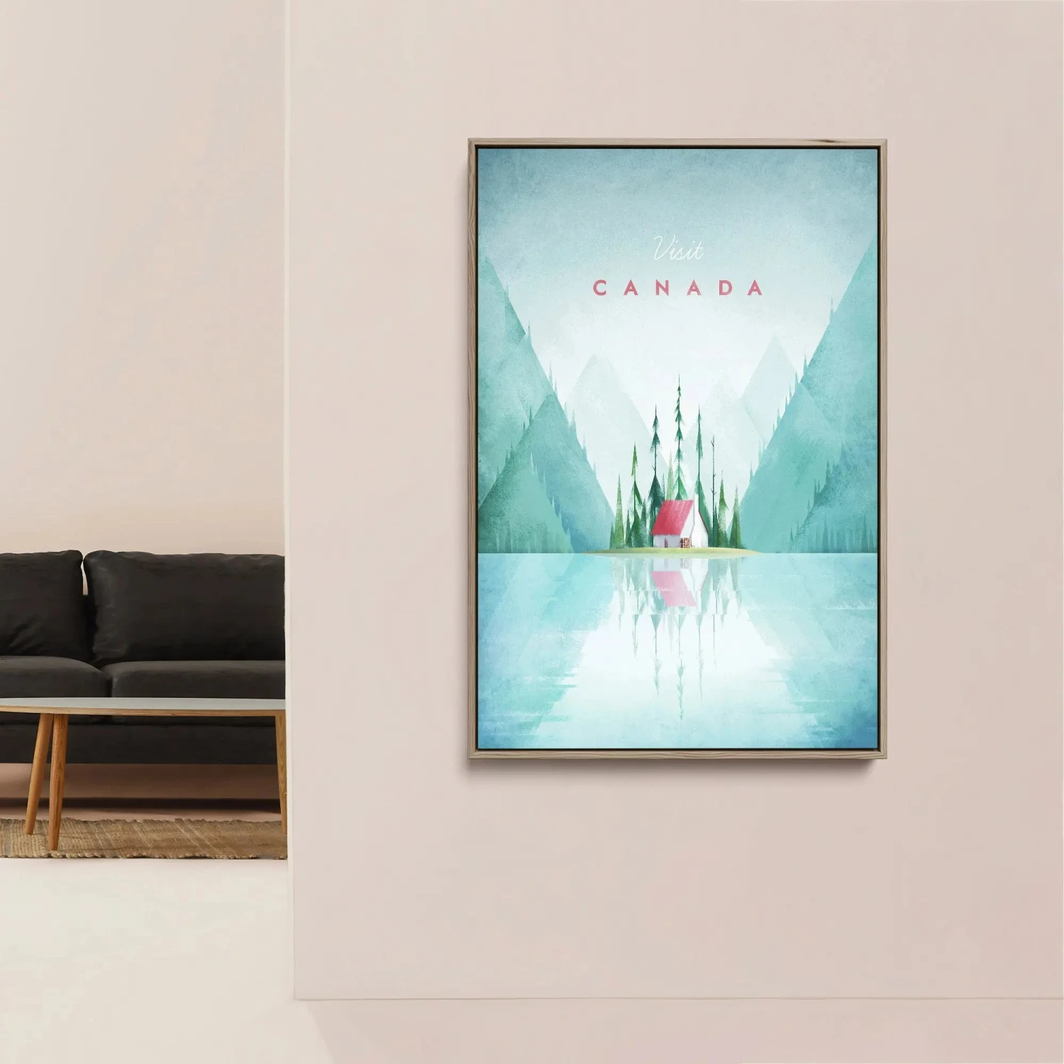 Canada By Henry Rivers - Stretched Canvas Print Or Framed Fine Art Print - Artwork- Vintage Inspired Travel Poster(Canada By Henry Rivers Stretched Canvas Print Or Framed Fine Art Print Artwork Vintage Inspired Travel Poster 354213797) 2 Canada By Henry Rivers - Stretched Canvas Print Or Framed Fine Art Print - Artwork- Vintage Inspired Travel Poster(Canada By Henry Rivers Stretched Canvas Print Or Framed Fine Art Print Artwork Vintage Inspired Travel Poster 354213797) - Image 2