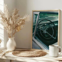 Classic Car IV - Stretched Canvas, Poster Or Fine Art Print(Classic Car Iv Stretched Canvas Poster Or Fine Art Print) -Heart Wall Art Store Classic Car IV Stretched Canvas Poster or Fine Art Print I Heart Wall Art 43375626