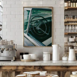 Classic Car IV - Stretched Canvas, Poster Or Fine Art Print(Classic Car Iv Stretched Canvas Poster Or Fine Art Print) -Heart Wall Art Store Classic Car IV Stretched Canvas Poster or Fine Art Print I Heart Wall Art 43375818