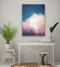 Cloudlands - Abstract Cloudy Sky Artwork Framed Canvas Wall Art Print(Cloudlands Abstract Cloudy Sky Artwork Framed Canvas Wall Art Print)