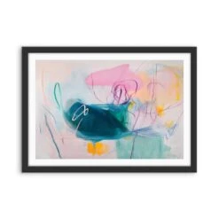 Those Days Never Mattered - Colourful Abstract Art Print(Mws_apo_1_those Days Never Mattered Colourful Abstract Art Print)