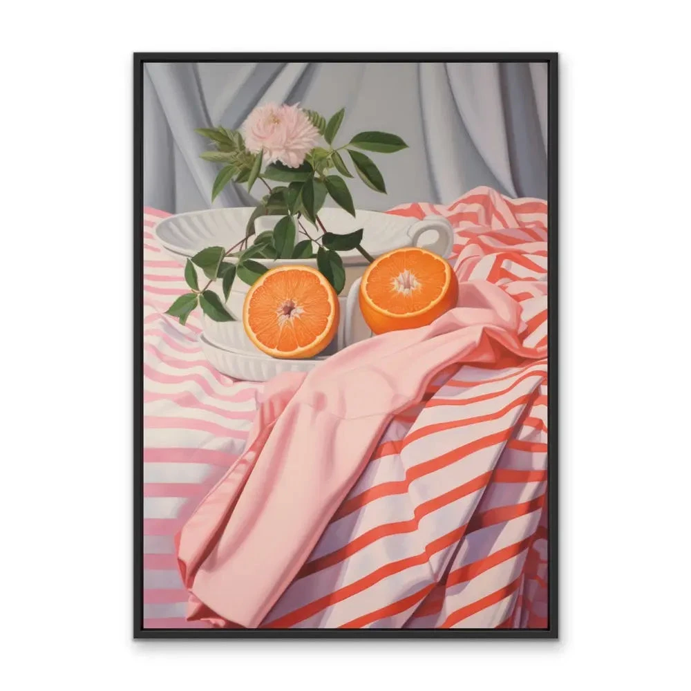 Cut Orange - Pink And Orange Still Life Artwork(Cut Orange Pink And Orange Still Life Artwork 371741939) 4 Cut Orange - Pink And Orange Still Life Artwork(Cut Orange Pink And Orange Still Life Artwork 371741939) - Image 4