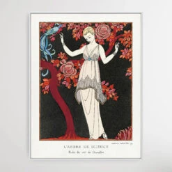 Doeuillet's Evening Dress (1914) By George Barbier(Doeuillets Evening Dress 1914 By George Barbier) -Heart Wall Art Store Doeuillet s Evening Dress 1914 by George Barbier I Heart Wall Art Australia 1655852657
