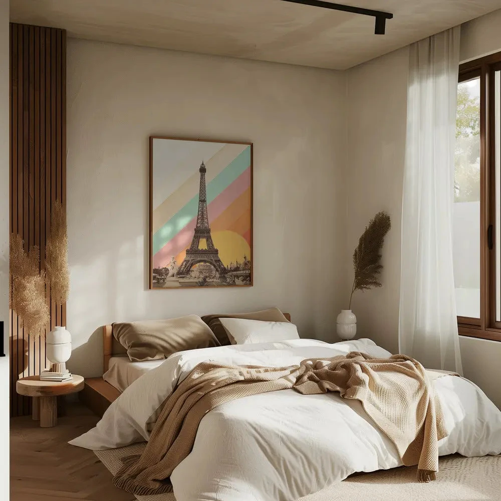 Eiffel Tower Rainbow - Stretched Canvas, Poster Or Fine Art Print(Eiffel Tower Rainbow Stretched Canvas Poster Or Fine Art Print) 8 Eiffel Tower Rainbow - Stretched Canvas, Poster Or Fine Art Print(Eiffel Tower Rainbow Stretched Canvas Poster Or Fine Art Print) - Image 8