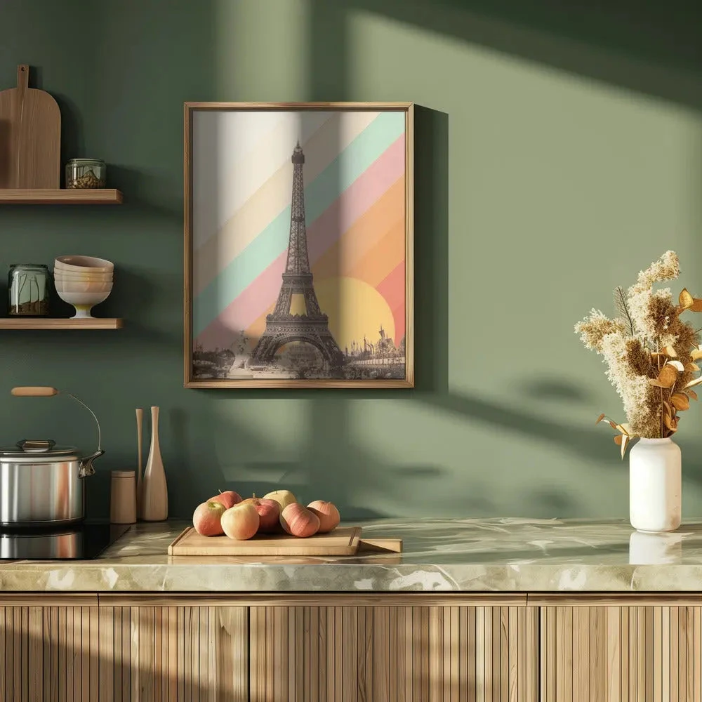 Eiffel Tower Rainbow - Stretched Canvas, Poster Or Fine Art Print(Eiffel Tower Rainbow Stretched Canvas Poster Or Fine Art Print) 9 Eiffel Tower Rainbow - Stretched Canvas, Poster Or Fine Art Print(Eiffel Tower Rainbow Stretched Canvas Poster Or Fine Art Print) - Image 9