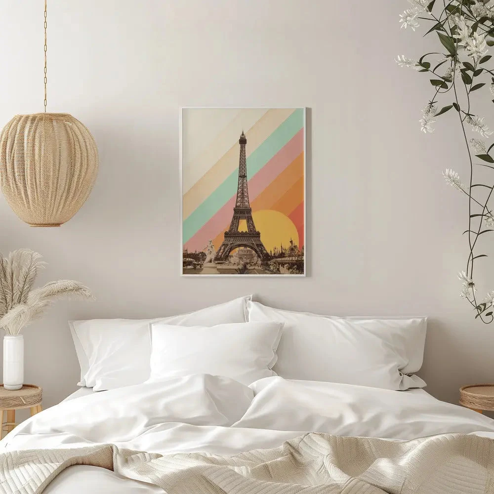 Eiffel Tower Rainbow - Stretched Canvas, Poster Or Fine Art Print(Eiffel Tower Rainbow Stretched Canvas Poster Or Fine Art Print) 11 Eiffel Tower Rainbow - Stretched Canvas, Poster Or Fine Art Print(Eiffel Tower Rainbow Stretched Canvas Poster Or Fine Art Print) - Image 11