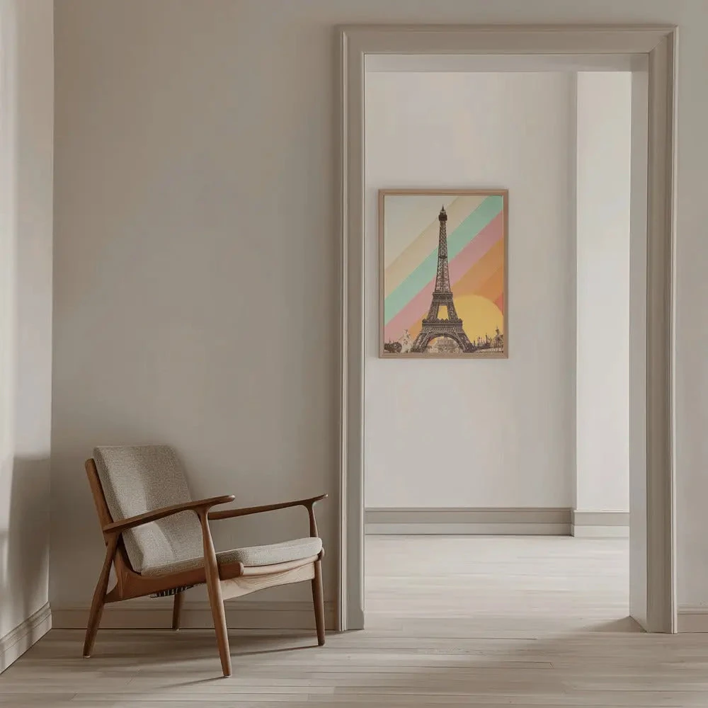 Eiffel Tower Rainbow - Stretched Canvas, Poster Or Fine Art Print(Eiffel Tower Rainbow Stretched Canvas Poster Or Fine Art Print) 12 Eiffel Tower Rainbow - Stretched Canvas, Poster Or Fine Art Print(Eiffel Tower Rainbow Stretched Canvas Poster Or Fine Art Print) - Image 12