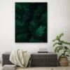 Ferny Fingers - Green Plant Fern Foliage Nature Art Print Canvas Wall Art(Ferny Fingers Green Plant Fern Foliage Nature Art Print Canvas Wall Art)