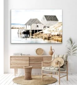 Fishing Hut - Hamptons And Coastal Style Photographic Print(Fishing Hut Hamptons And Coastal Style Photographic Print) -Heart Wall Art Store Fishing Hut Hamptons and Coastal Style Photographic Print I Heart Wall Art Australia 1634092521
