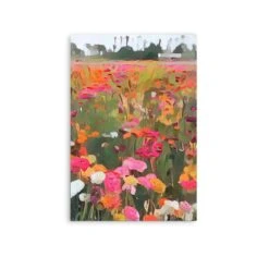 Flower Farm - Colourful Orange And Pink Floral Print - Available As A Canvas Or Art Print(Flower Farm Colourful Orange And Pink Floral Print Available As A Canvas Or Art Print 349913553) -Heart Wall Art Store Flower Farm Colourful Orange and Pink Floral Print Available as a Canvas or Art Print I Heart Wall Art Australia 1686205878