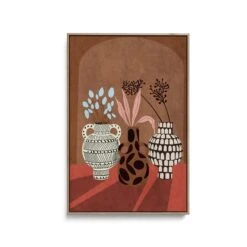 Flower Vase 5 By Emel Tunaboylu -Contemporary Floral VaseStill Life Art Print(Flower Vase 5 By Emel Tunaboylu Contemporary Floral Vase Stretched Canvas Print Or Framed Fine Art Print Artwork 361776896) -Heart Wall Art Store Flower Vase 5 by Emel Tunaboylu Contemporary Floral Vase Stretched Canvas Print or Framed Fine Art Print Artwork I Heart Wall Art Australia 36063063