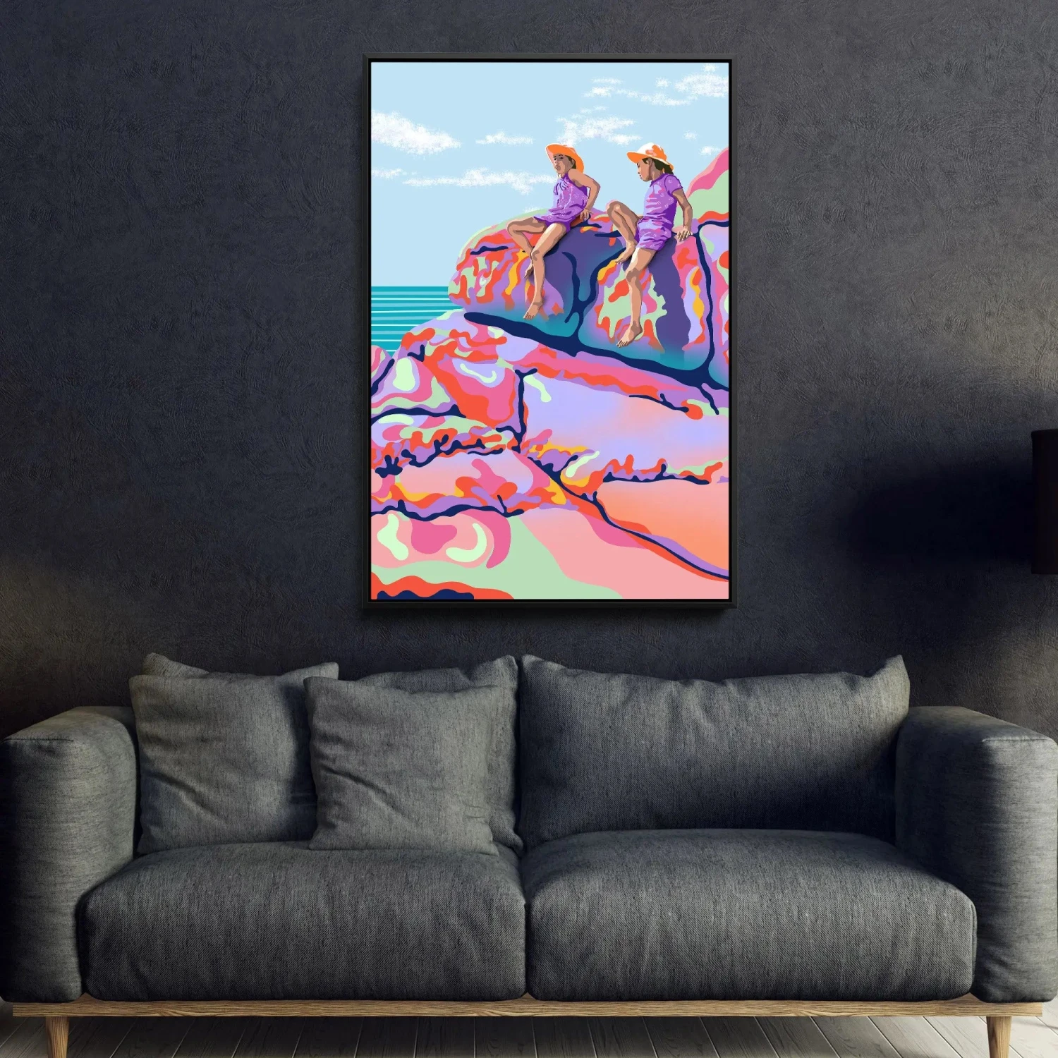 FriendshipBy Unratio - Stretched Canvas Print Or Framed Fine Art Print - Artwork(Friendship By Unratio Stretched Canvas Print Or Framed Fine Art Print Artwork 354449616) 2 FriendshipBy Unratio - Stretched Canvas Print Or Framed Fine Art Print - Artwork(Friendship By Unratio Stretched Canvas Print Or Framed Fine Art Print Artwork 354449616) - Image 2