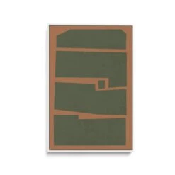 Geo Green Art Print By Paint It Black Studio - Stretched Canvas Print Or Framed Fine Art Print - Artwork(Geo Green Art Print By Paint It Black Studio Stretched Canvas Print Or Framed Fine Art Print Artwork 350874888)