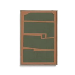 Geo Green Art Print By Paint It Black Studio - Stretched Canvas Print Or Framed Fine Art Print - Artwork(Geo Green Art Print By Paint It Black Studio Stretched Canvas Print Or Framed Fine Art Print Artwork 350874888) -Heart Wall Art Store Geo Green Art Print by Paint It Black Studio Stretched Canvas Print or Framed Fine Art Print Artwork I Heart Wall Art Australia 1688271975394