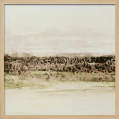 Green Horizon - Square Stretched Canvas, Poster Or Fine Art Print(Green Horizon Square Stretched Canvas Poster Or Fine Art Print) -Heart Wall Art Store Green Horizon Square Stretched Canvas Poster or Fine Art Print I Heart Wall Art 44873158