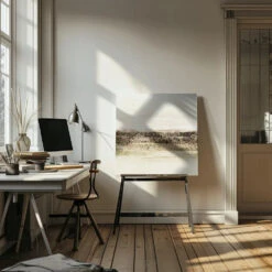 Green Horizon - Square Stretched Canvas, Poster Or Fine Art Print(Green Horizon Square Stretched Canvas Poster Or Fine Art Print) -Heart Wall Art Store Green Horizon Square Stretched Canvas Poster or Fine Art Print I Heart Wall Art 44874185