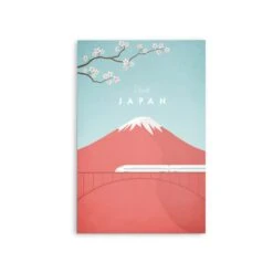 Japan By Henry Rivers - Stretched Canvas Print Or Framed Fine Art Print - Artwork- Vintage Inspired Travel Poster(Japan By Henry Rivers Stretched Canvas Print Or Framed Fine Art Print Artwork Vintage Inspired Travel Poster 354213822) -Heart Wall Art Store Japan by Henry Rivers Stretched Canvas Print or Framed Fine Art Print Artwork Vintage Inspired Travel Poster I Heart Wall Art Australia 1694670184357
