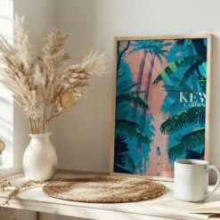 Kew Gardens - Stretched Canvas, Poster Or Fine Art Print(Kew Gardens Stretched Canvas Poster Or Fine Art Print) -Heart Wall Art Store Kew Gardens Stretched Canvas Poster or Fine Art Print I Heart Wall Art 44404224