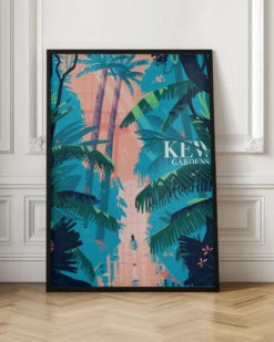 Kew Gardens - Stretched Canvas, Poster Or Fine Art Print(Kew Gardens Stretched Canvas Poster Or Fine Art Print) -Heart Wall Art Store Kew Gardens Stretched Canvas Poster or Fine Art Print I Heart Wall Art 44404313