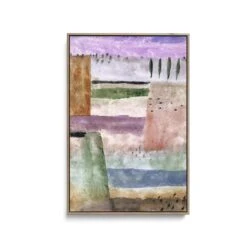 Landscape With Poplars (1929) Painting In High Resolution By Paul Klee - Stretched Canvas Print Or Framed Fine Art Print - Artwork(Landscape With Poplars 1929 Painting In High Resolution By Paul Klee Stretched Canvas Print Or Framed Fine Art Print Artwork 352015588)
