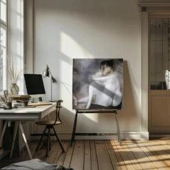 Le Joint - Square Stretched Canvas, Poster Or Fine Art Print(Le Joint Square Stretched Canvas Poster Or Fine Art Print) -Heart Wall Art Store Le Joint Square Stretched Canvas Poster or Fine Art Print I Heart Wall Art 43117136