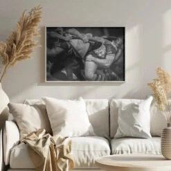 Melé - Stretched Canvas, Poster Or Fine Art Print(Mele Stretched Canvas Poster Or Fine Art Print) -Heart Wall Art Store Mele Stretched Canvas Poster or Fine Art Print I Heart Wall Art 45703056