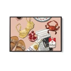 Mess On The Beach - Contemporary Still Art Featuring Seafood And Beer- Stretched Canvas Print Or Framed Fine Art Print - Artwork(Mess On The Beach Contemporary Still Art Featuring Seafood And Beer Stretched Canvas Print Or Framed Fine Art Print Artwork 351735181) -Heart Wall Art Store Mess on the Beach Contemporary Still Art Featuring Seafood and Beer Stretched Canvas Print or Framed Fine Art Print Artwork I Heart Wall Art Australia 1688515459698