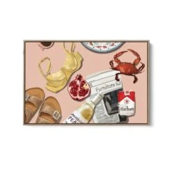 Mess On The Beach - Contemporary Still Art Featuring Seafood And Beer- Stretched Canvas Print Or Framed Fine Art Print - Artwork(Mess On The Beach Contemporary Still Art Featuring Seafood And Beer Stretched Canvas Print Or Framed Fine Art Print Artwork 351735181) -Heart Wall Art Store Mess on the Beach Contemporary Still Art Featuring Seafood and Beer Stretched Canvas Print or Framed Fine Art Print Artwork I Heart Wall Art Australia 1688515463165
