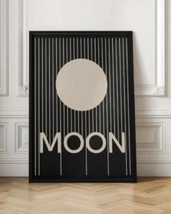 Moon - Stretched Canvas, Poster Or Fine Art Print(Moon Stretched Canvas Poster Or Fine Art Print) -Heart Wall Art Store Moon Stretched Canvas Poster or Fine Art Print I Heart Wall Art 47846794