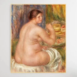 Nu De Dos (1917) By Pierre-Auguste Renoir(Nu De Dos 1917 By Pierre Auguste Renoir) -Heart Wall Art Store Nu de dos 1917 by Pierre Auguste Renoir I Heart Wall Art Australia 1659512837
