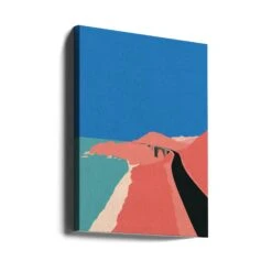 Pacific Coast Highway Big Sur - Stretched Canvas, Poster Or Fine Art Print(Pacific Coast Highway Big Sur Stretched Canvas Poster Or Fine Art Print) -Heart Wall Art Store Pacific Coast Highway Big Sur Stretched Canvas Poster or Fine Art Print I Heart Wall Art 47874251